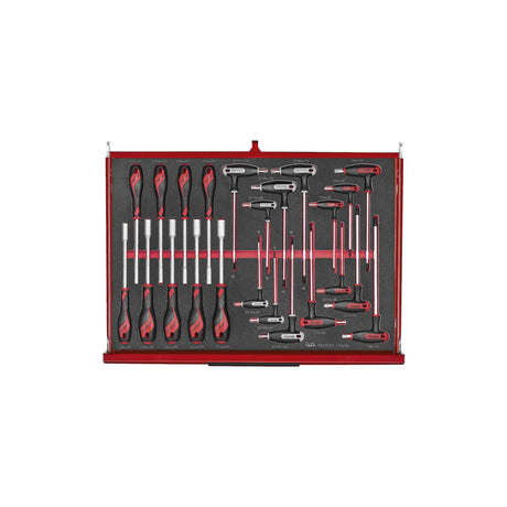 53" PRO35™ Monster stablet verktøysett FOAM 1133 deler rød TKS53R1133F