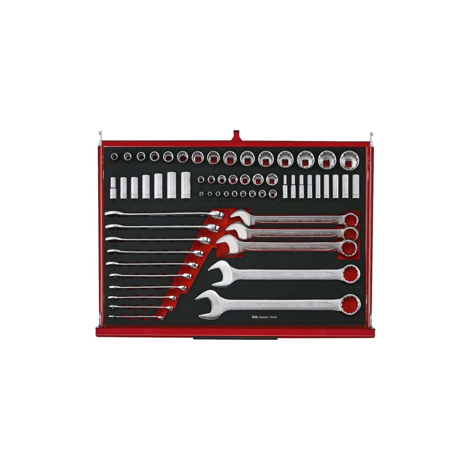 53" PRO35™ Monster stablet verktøysett FOAM 1133 deler rød TKS53R1133F