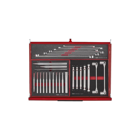 53" PRO35™ Monster stablet verktøysett FOAM 1133 deler rød TKS53R1133F