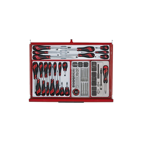 53" PRO35™ Monster stablet verktøysett FOAM 1295 deler rød TKS53R1295T