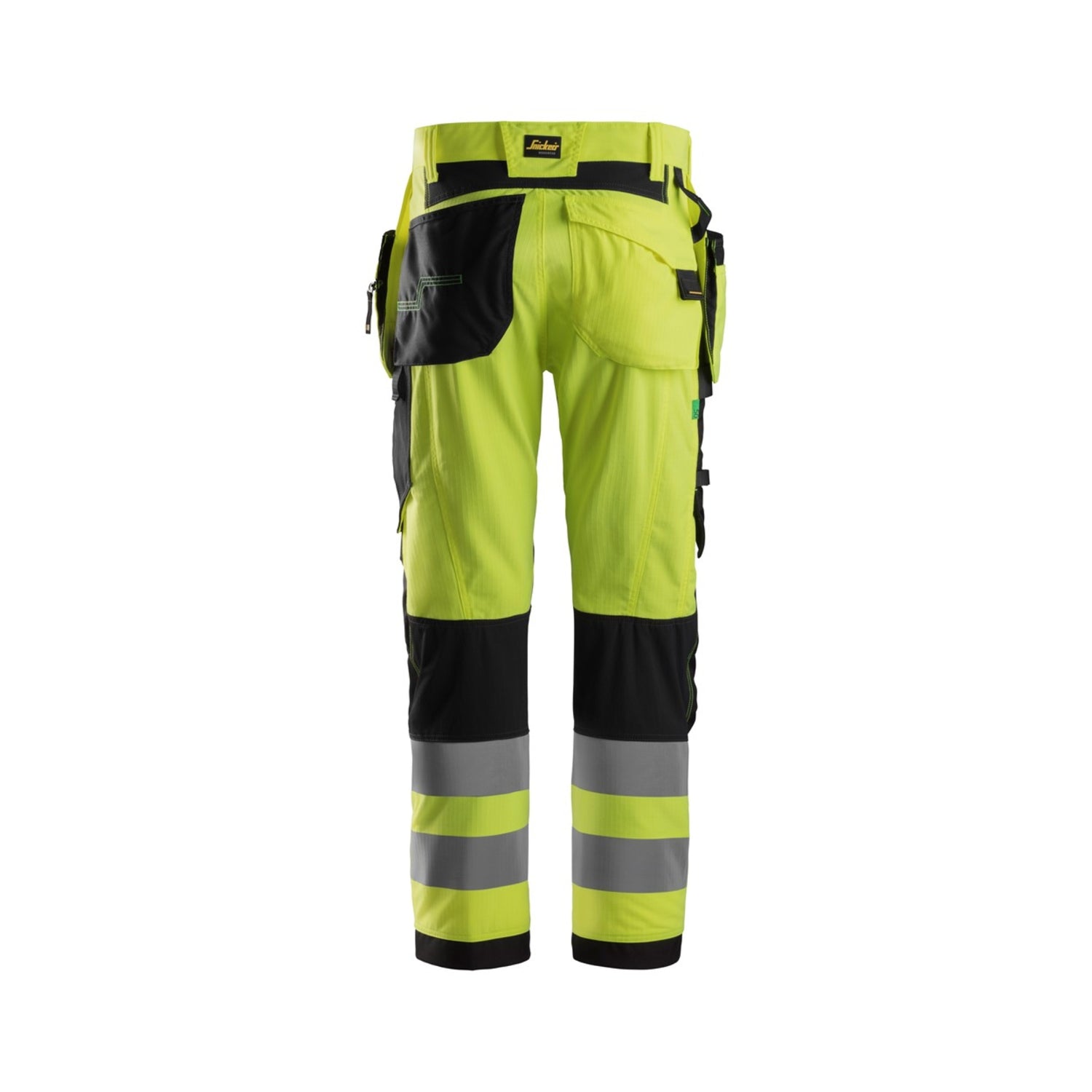 6932  High-Vis Arbeidsbukse med hylsterlommer, Klasse 2