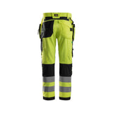 6932  High-Vis Arbeidsbukse med hylsterlommer, Klasse 2