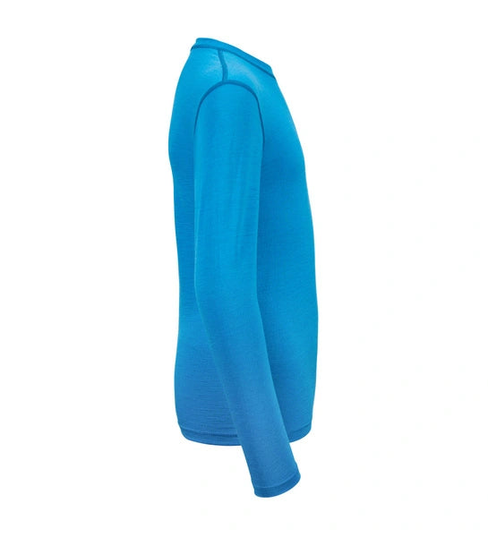LightWool 140 crewneck Jr Bluejay
