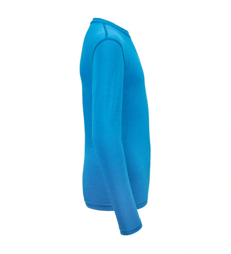 LightWool 140 crewneck Jr Bluejay