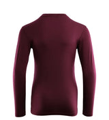 LightWool 140 crewneck Jr Zinfandel