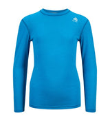 LightWool 140 crewneck Jr Bluejay