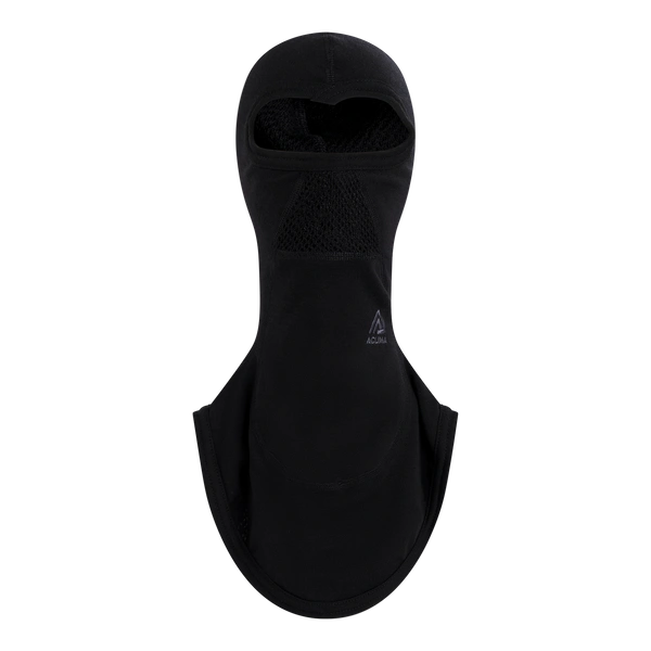 DoubleWool balaclava Jet Black