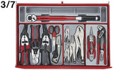 Verktøyvogn med verktøy Teng Tools 277 deler TCMM277EV