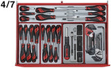 Verktøyvogn med verktøy Teng Tools 277 deler TCMM277EV