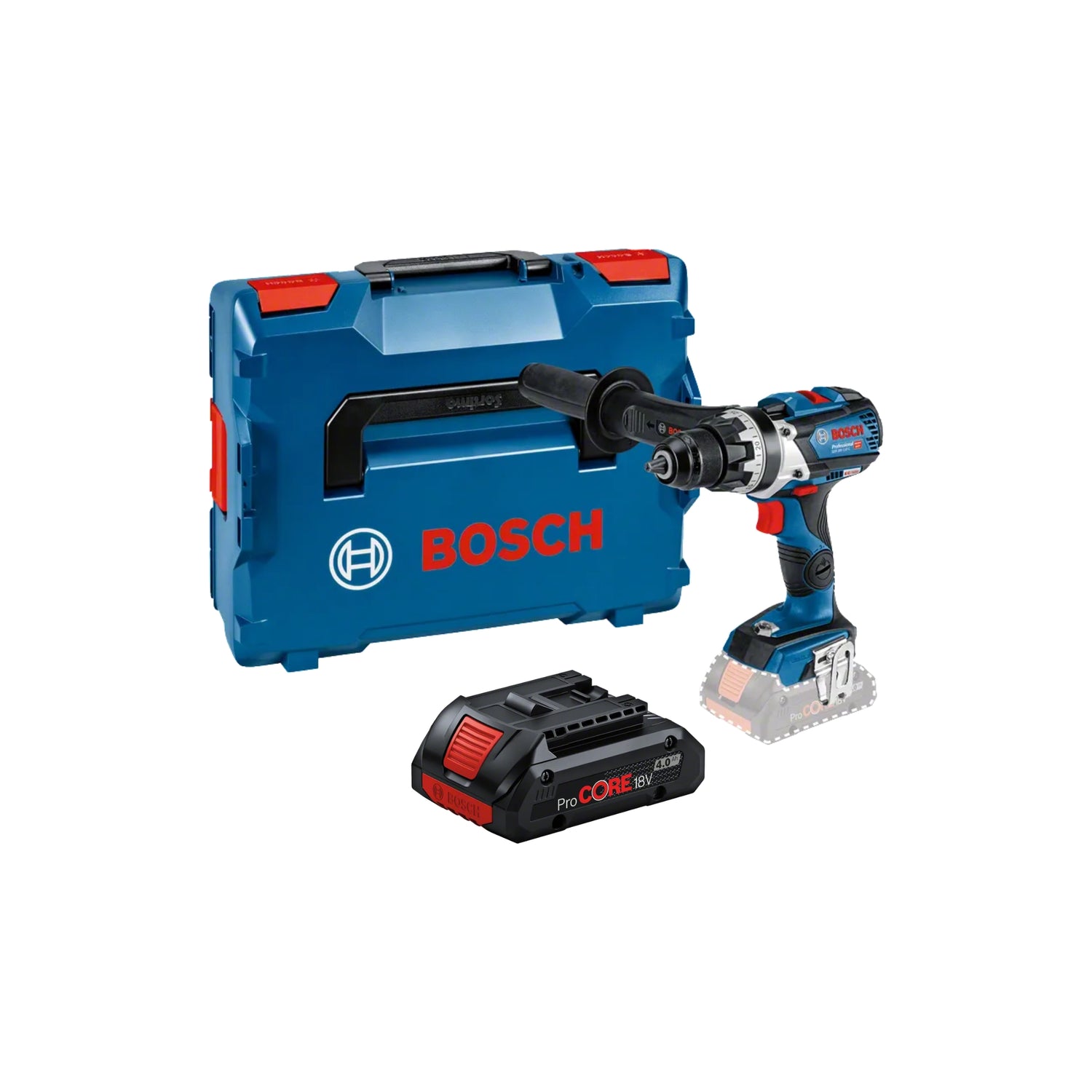 Bor-/skrutrekker Bosch GSR 18V-110 C inkl. ProCORE 18V 4.0Ah batteri