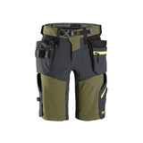 Softshellshorts Snickers stretch med faste hylsterlommer FlexiWork (6140)