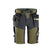 Softshellshorts Snickers stretch med faste hylsterlommer FlexiWork (6140)