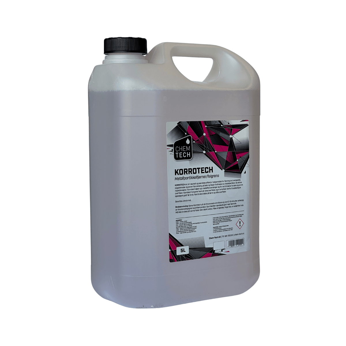 Korrotech felgrens og metallpartikkelfjerner 5 ltr