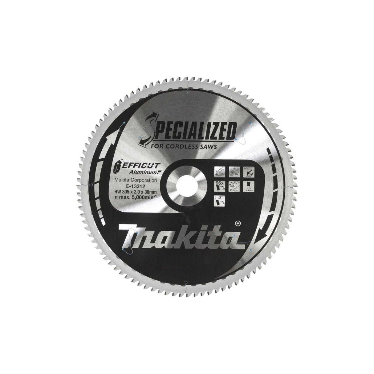 Sirkelsagblad Makita Efficut T.C.T.,305 x 30 mm, 96 T E-13312