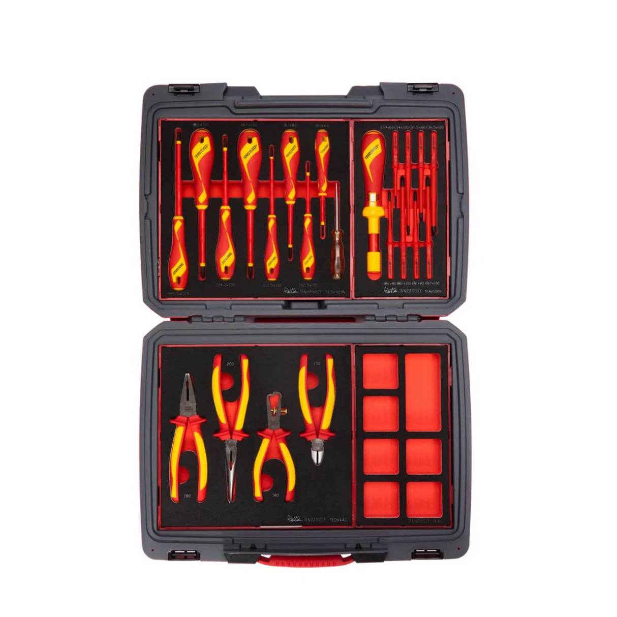 MECCA PRO TC-6 FOAM verktøysett for elektriker, 29 deler TC-6TE02