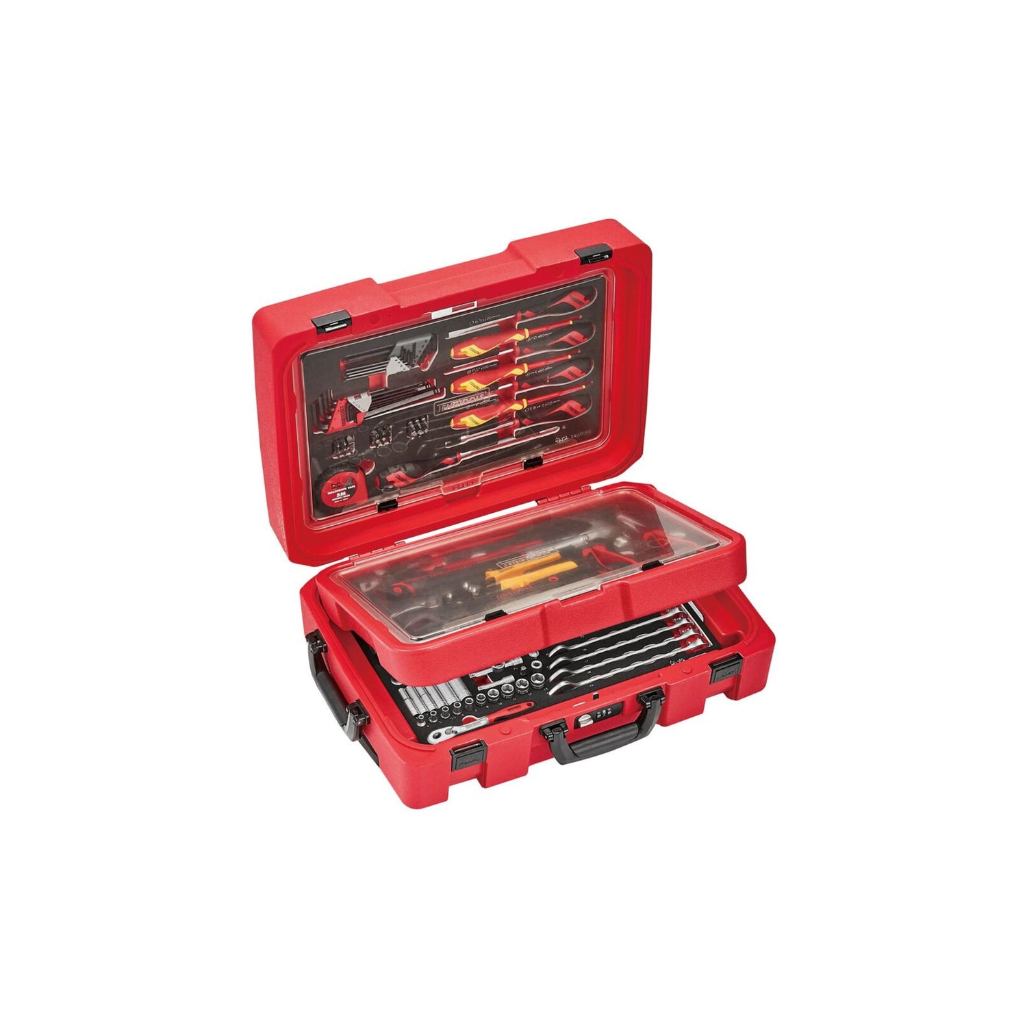 MECCA PRO TC-9 FOAM verktøysett, 118 deler SCE1