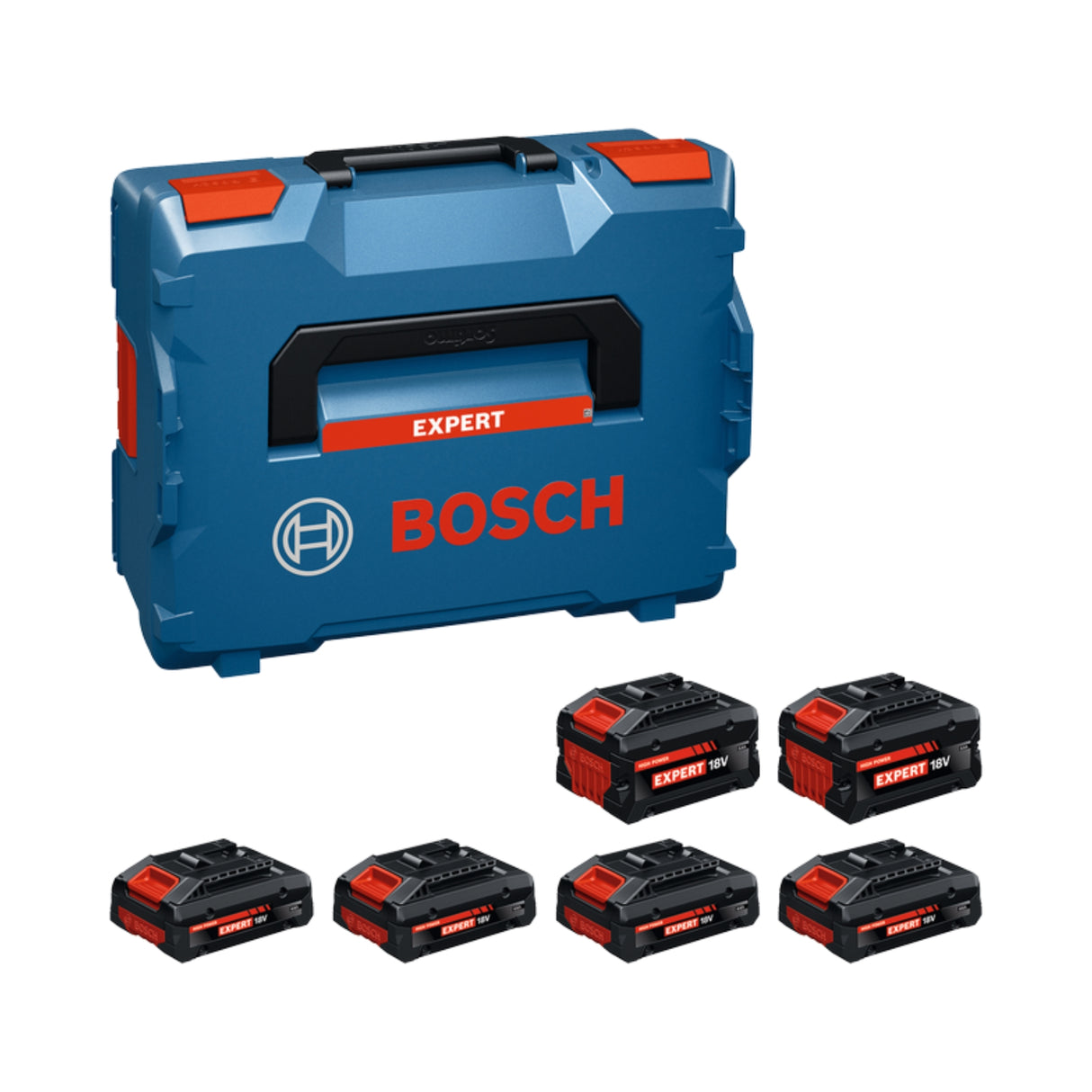 Batteripakke Bosch EXPERT 4xEXBA18V-40 + 2xEXBA18V-80 (1 600 A03 73G)