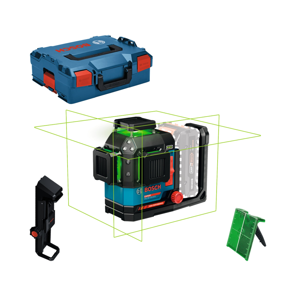 Linjelaser Bosch EXPERT EXLL18V-120-33CG (0 601 065 B00)