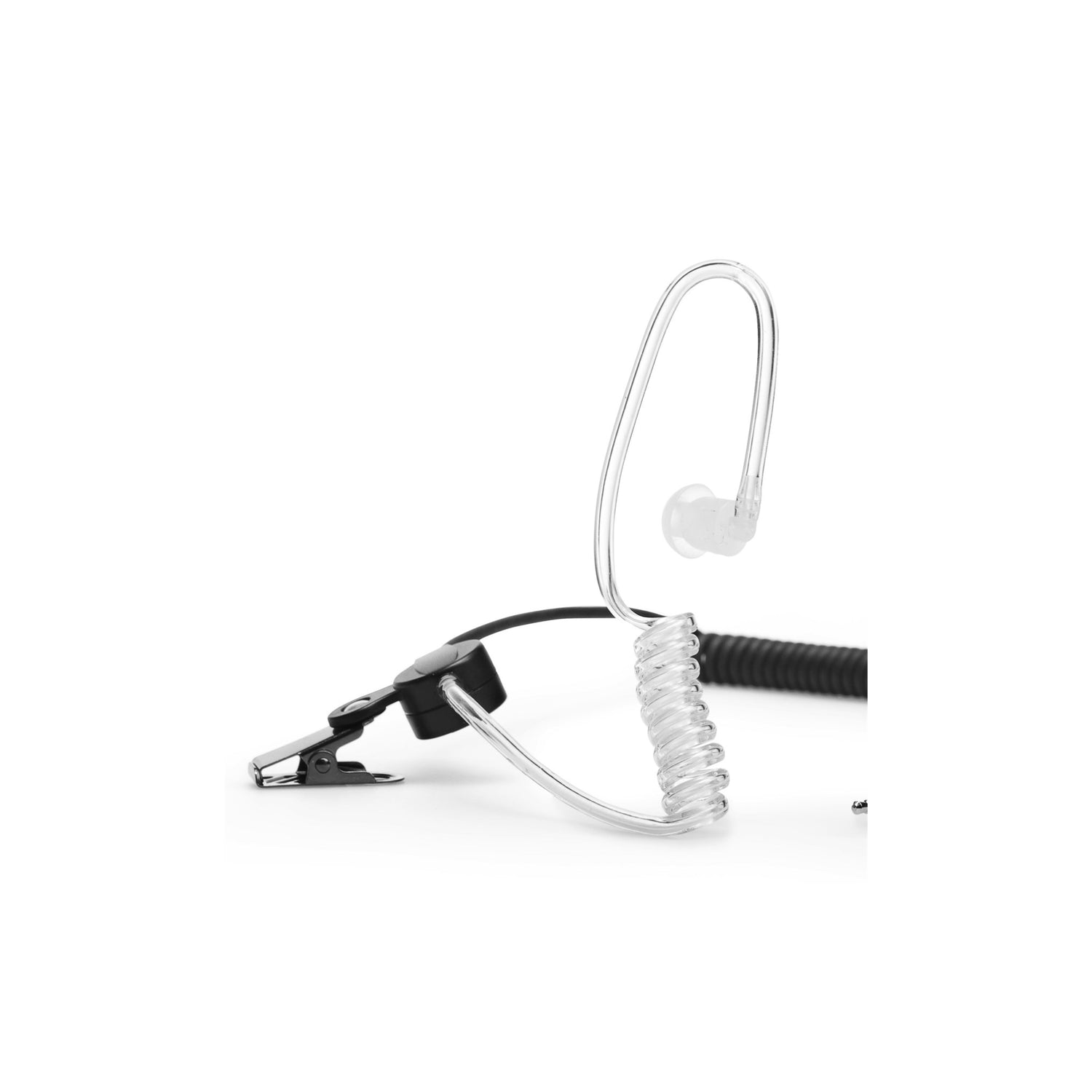 Ørehøyttaler secret service til monofon 3.5 mm vinkel