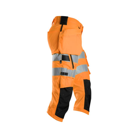 Piratbukse 6138 High-Vis stretch kl. 2