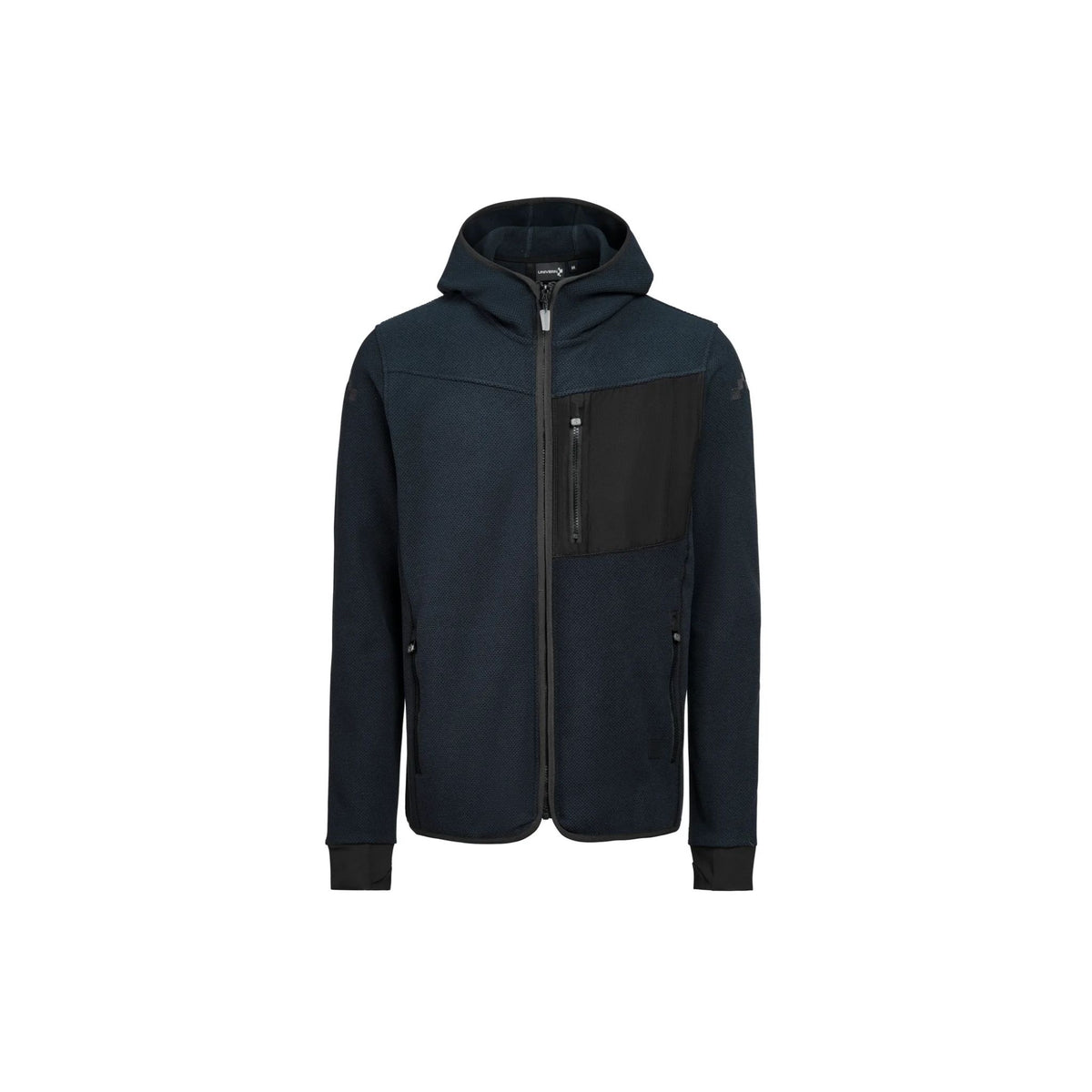 Fleecejakke Univern Larvik Hoodie 98410 blå