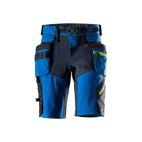 Softshellshorts Snickers stretch og avtakbare hylsterlommer FlexiWork (6140)