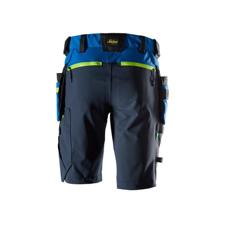 Softshellshorts Snickers stretch og avtakbare hylsterlommer FlexiWork (6140)