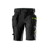 Softshellshorts Snickers stretch og avtakbare hylsterlommer FlexiWork (6140)