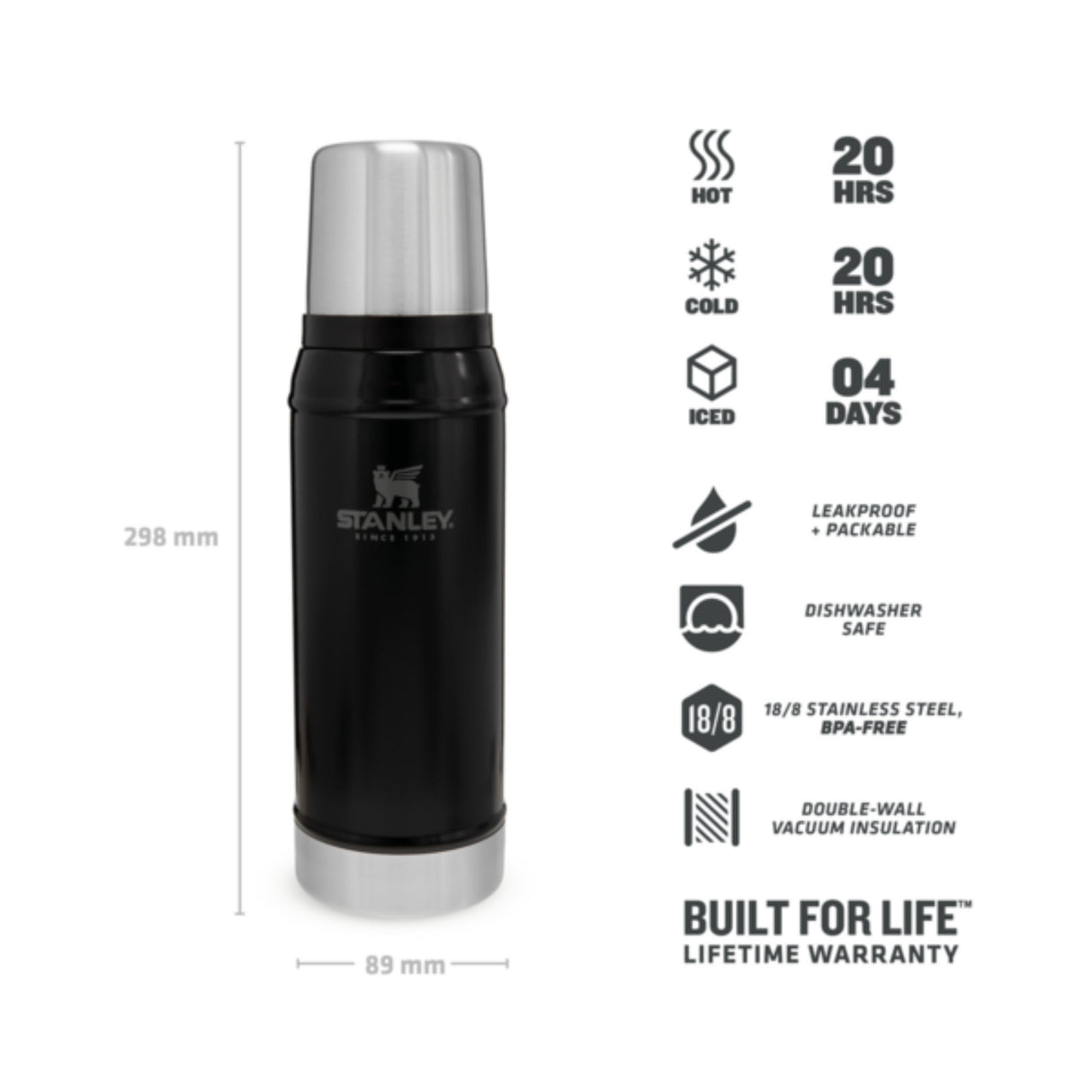 Stanley classic termos 0,75 liter