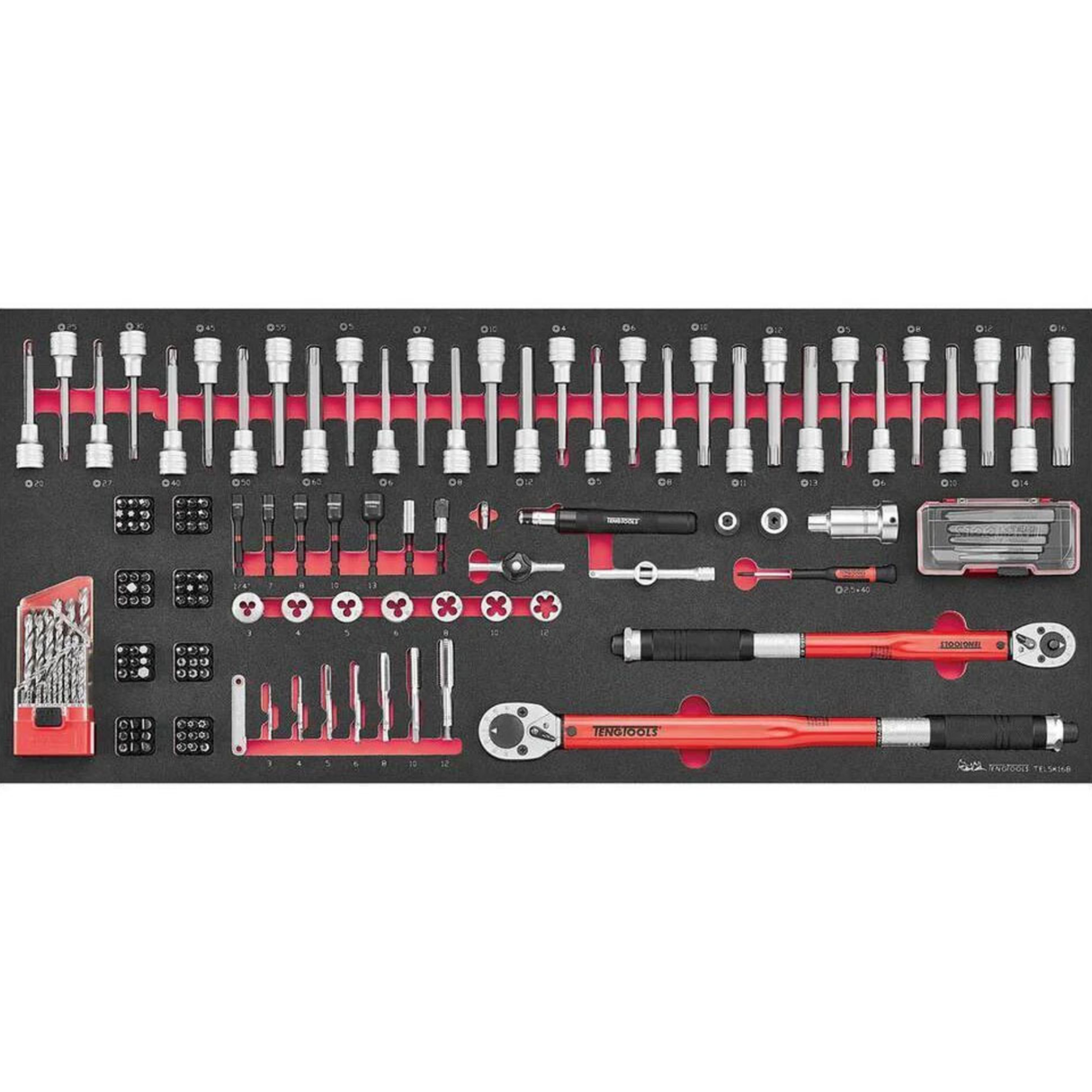 Teng Tools TKW37R525FC Verktøyvogn med verktøy 525 deler
