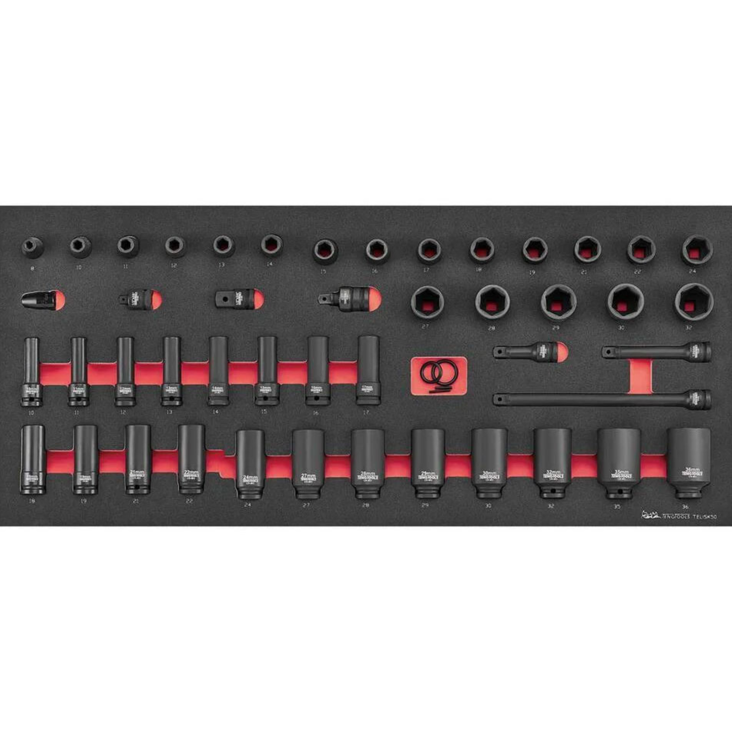 Teng Tools TKW37R525FC Verktøyvogn med verktøy 525 deler