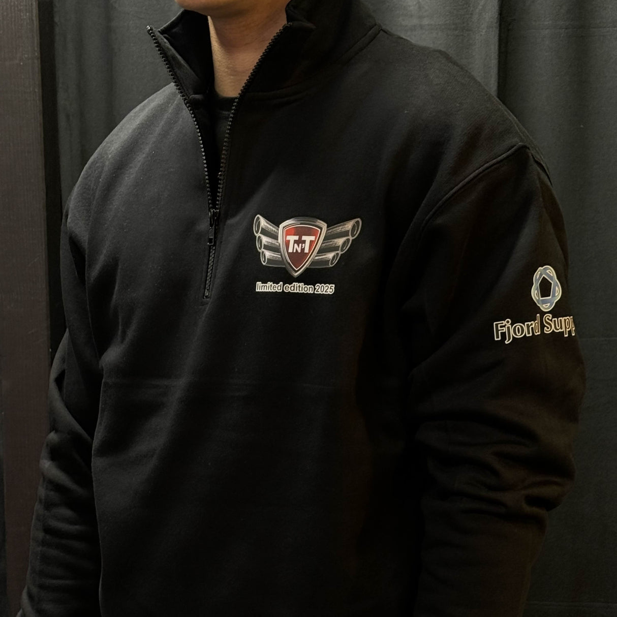 Trøkk n’ Truck limited edition ½ zip sweatshirt