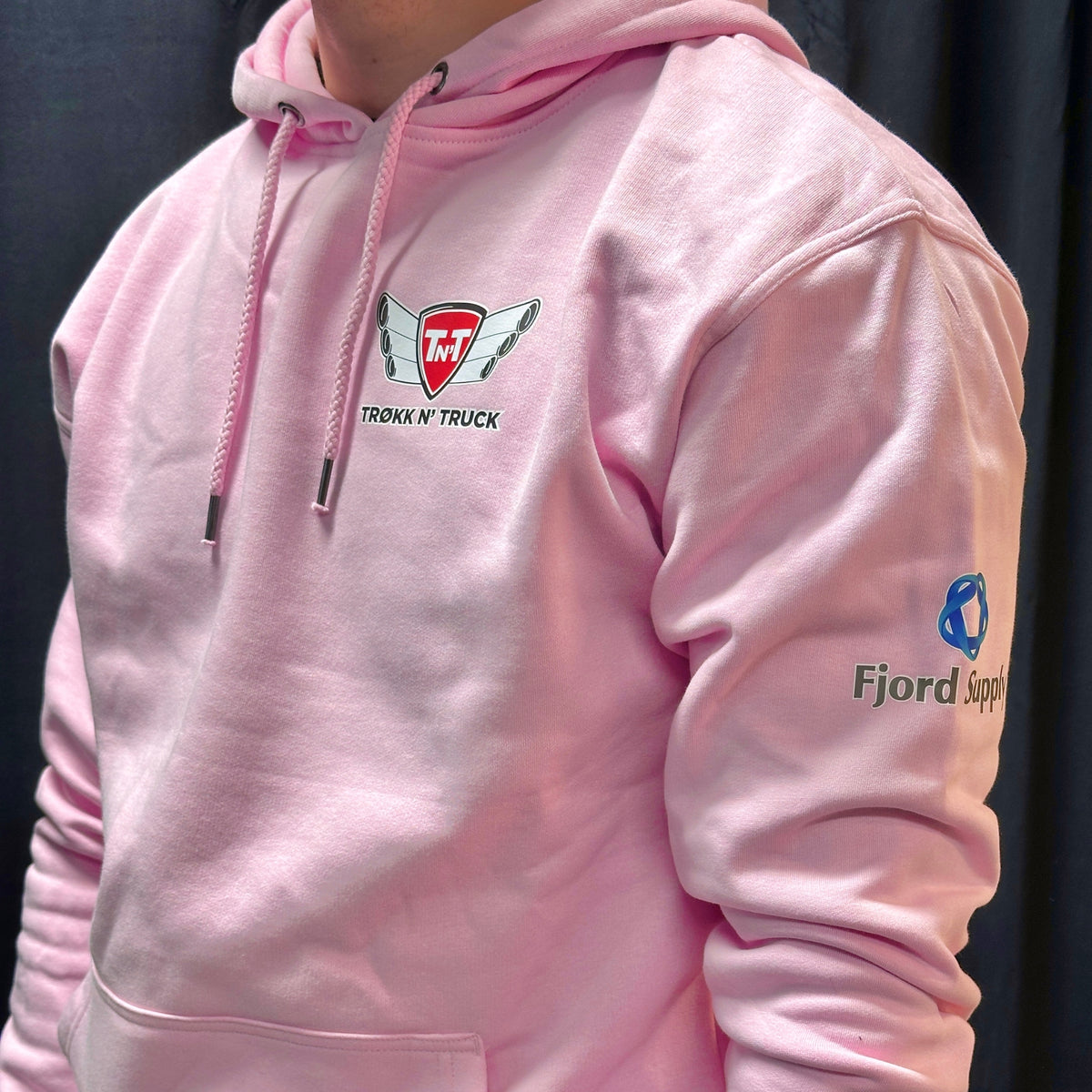 Trøkk n' Truck pink hoody