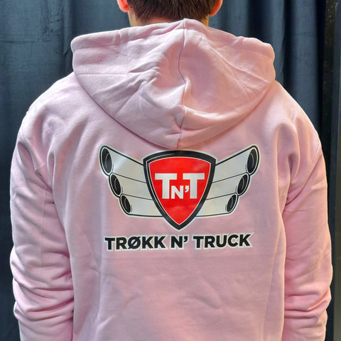 Trøkk n' Truck pink hoody