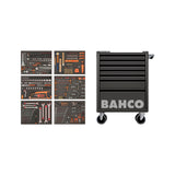 Verktøyvogn Bahco 346 deler Large