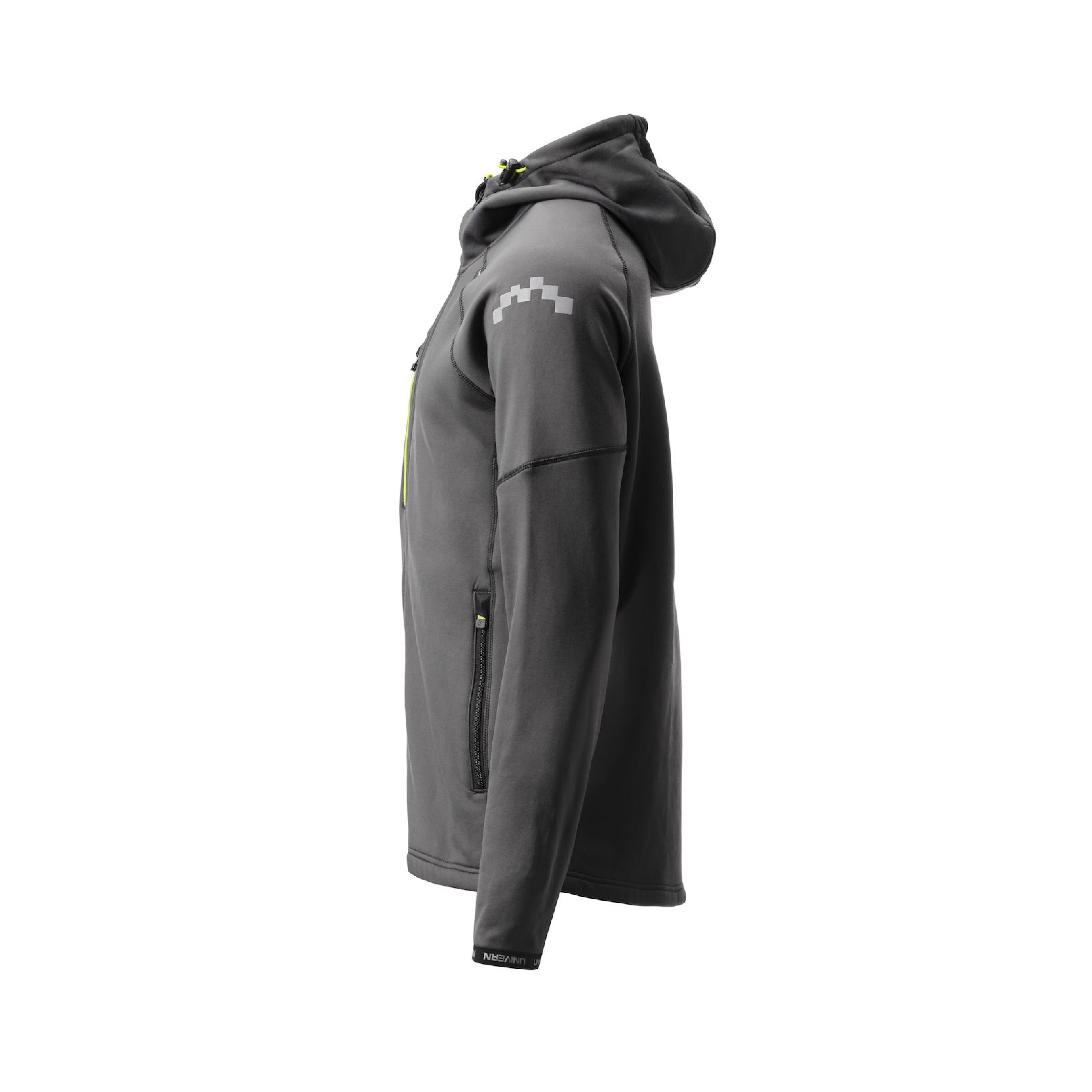 Fleece hoodie 98123-1504 stretch Mandal