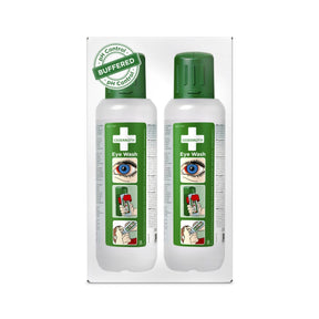 Øyedusj med 2 flasker à 500ml.